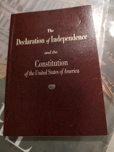 The Declaration of Independence and Constitution United States of America Pocket - Imagen 1 de 6