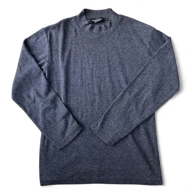 Ветреный серый Yves Saint Laurent насмешливый шеи свитер женщин M - Изображение 1 из 2