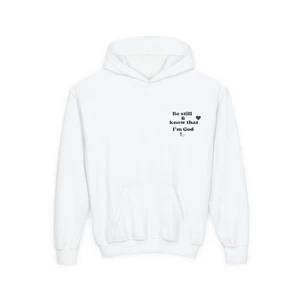 Youth Heavy Blend Hooded Sweatshirt, Faith-Inspired Youth Hoodie, Casual [...] - Picture 1 of 17