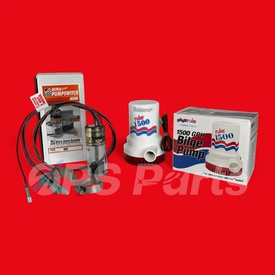 Ultra Bilge насос переключатель мини 12 В постоянного тока и правило 1500 галлонов в час Bilge насос - новый - Изображение 1 из 4