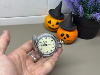 Very Rare Mechanical Pocket Watch USSR Molniya Vintage Watch, Working, Retro - Image 1 of 4