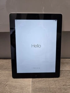 Apple iPad A1416 16GB BLACK AND SILVER Excellent Condition Fully Working Reset - Picture 1 of 8