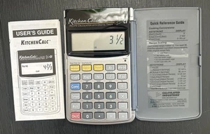 Calculated Industries Kitchen Calc 8300 Recipe Calculator w/Timer New Batteries - Picture 1 of 5