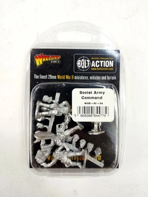 Warlord Games Bolt Action WWII Soviet Army Command 28mm - Image 1 of 2