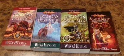 Complete Dragonlance War of Souls Trilogy Set 1-3 + Tales from War of Souls Lot - image 1 of 3