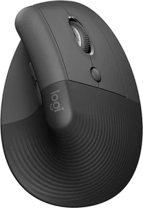 Logitech Lift Ergonomiczna mysz Bluetooth dla prawników – szara - Zdjęcie 1 z 6