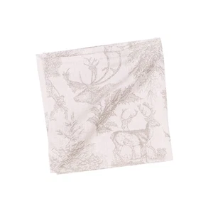 Juego de 6 servilletas de arcilla Jacquard Stag - Imagen 1 de 3