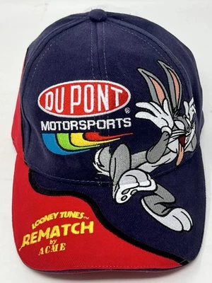 Vintage Chase Authentics Nascar Jeff Gordon 24 Bugs Bunny Hat Cap Looney Tunes - Image 1 of 4