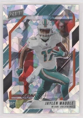 2021 National Convention VIP Gold Pack Rookies /99 Jaylen Waddle #RC5 Rookie RC - Image 1 of 2