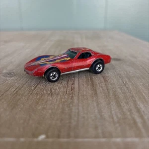 Hot Wheels Original Flying Colors 1975 Corvette Stingray Red / Rare - Picture 1 of 7