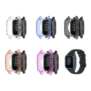 TPU Protective Case Watch Screen Skin Cover Frame For Garmin Venu sq Watch New - Photo 1 sur 16