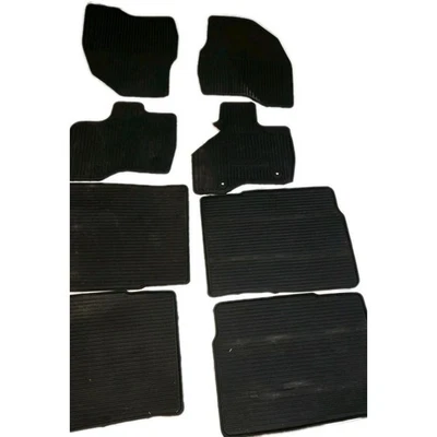 Alfombrilla original Ford Explorer negra 6 piezas para años 2011-2015.  All Weather Foto 1 de 4