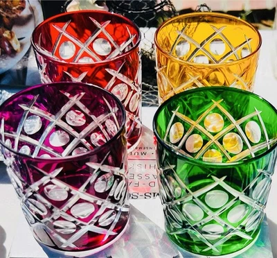 Williams-Sonoma Reserve Double Old-Fashioned Glasses. Multi Colored - Image 1 of 2