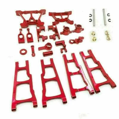 Aluminum Metal Upgrade Set Full Kit For 1/10 TRAXXAS SLASH 4x4 RC Car Truck - Image 1 of 4
