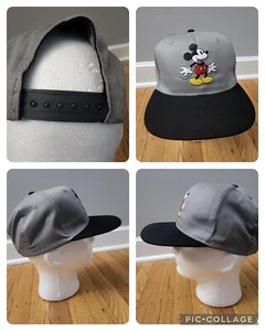 Walt Disney Mickey Mouse Clasic Embroidered Snapback Hat Cap - Picture 1 of 10