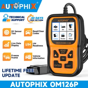 Escáner AUTOPHIX OM126P OBD2 lector de código mejorado verificación de automóvil diagnóstico del motor - Imagen 1 de 15