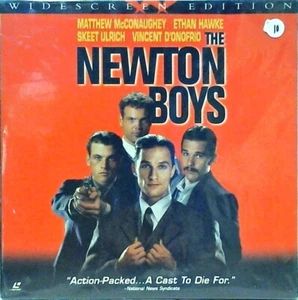 The Newton Boys on Laser Disc, Matthew McConaughey, Ethan Hawke - 051925JER-100 - Picture 1 of 3