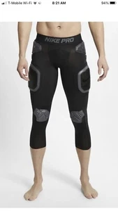 Herren Nike Pro Hyperstrong Impact Fußball Kompressionshose AO6238-010 Größe XL $ 90 - Bild 1 von 8