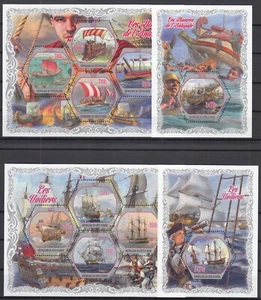 PK25927/ IVORY COAST – SAILING SHIPS – 2010 MINT MNH BLOCKS - RARE - Picture 1 of 1