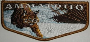 NEW OA LODGE AMMATDIIO 590 BSA CROSSROADS OF THE WEST 508 520 UT 2022 FLAP LYNX - Picture 1 of 4
