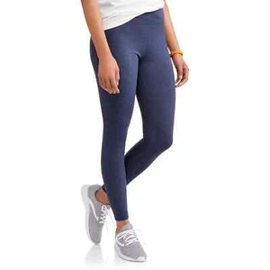 Athletic Works Women's Mid Rise Slim Leggings Blue - Size XL (16-18) - Picture 1 of 3