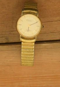 Orologio Vintage Dufonte Lucien Piccard Uomo Oro - Foto 1 di 5