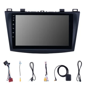 Android 8.1 9" FM Radio GPS Navi Player Mirror Link 1+16GB For Mazda 3 2010-2012 - Picture 1 of 17