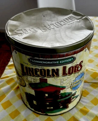 LINCOLN LOGS 2005 Commemorative Edition Wooden Set 115 Pc - Image 1 of 3