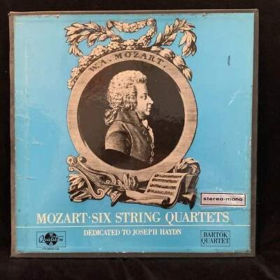 MOZART The "Haydn" Quartets - BARTOK QUARTET - QUALITON ST 3LP BOX - Image 1 of 4