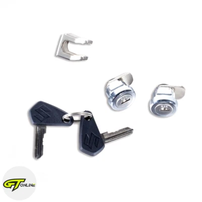 Suzuki DL650 V-Strom 2017-2020 aluminio caja superior juego de bloqueo 2 piezas | genuino Foto 1 de 4