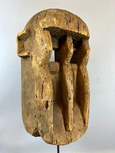 231011 - Old African Dogon Mask - With - Mali. - Picture 1 of 8