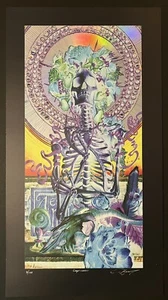 AJ Masthay Capricorn INVERSE FOIL poster print #/100 Grateful Dead & Company Co. - Imagen 1 de 2