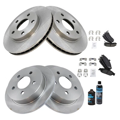 Kit de frenos de disco delanteros y traseros para Oldsmobile Alero, Pontiac Grand Am Foto 1 de 4