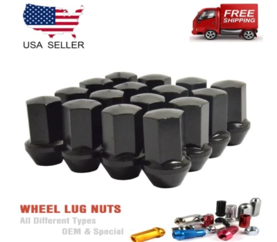 20 piezas tuercas negras M14x1.5 OEM estilo fábrica aptas para Tesla modelo 3/X/Y/S todo el año Foto 1 de 4