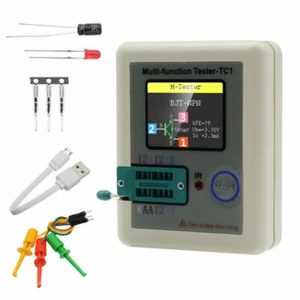LCR-TC1 Transistor Tester ESR Capacitance Meter Electronic Component NPN PNP ++ - Picture 1 of 10