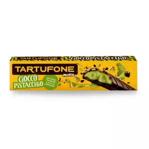 TARTUFONE Ciocco Pistacchio Cioccolato Fondente 150 gr Motta Barretta Ripiena - Imagen 1 de 2