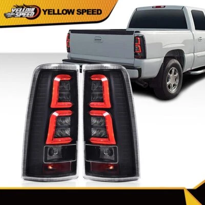 Fit For 1999-2006 Chevy Silverado 99-02 GMC Sierra 1500 2500 3500 LED Tail Light - Image 1 of 4