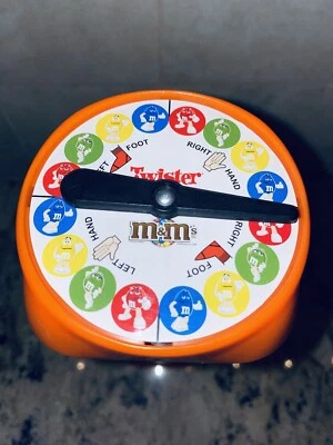 Twister Take Along M&M's Game Hasbro Collectible Boardgame Travel Kids Family - Image 1 of 4