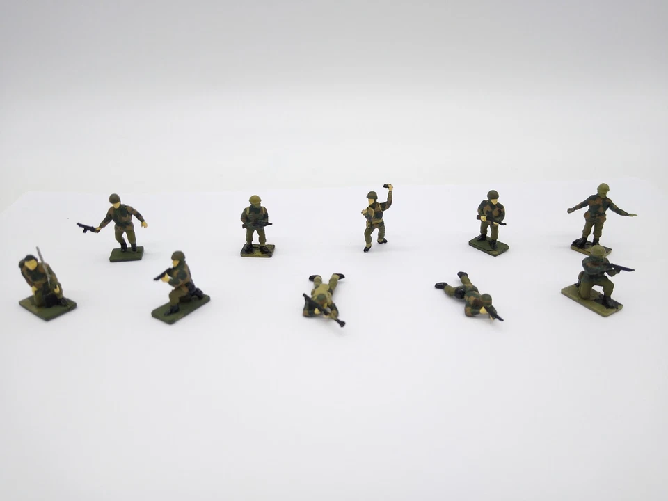 Airfix British Soldiers Painted - OO - Good Condition - Image 1 of 4