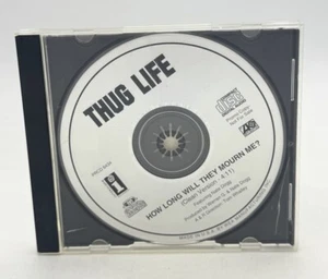Thug Life – How Long Will They Mourn Me? (CD, 1995) PROMO PRCD 6434 RARE 2PAC - Picture 1 of 5
