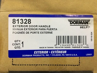 Outside Door Handle Dorman 81328 fits 08-11 Ford Focus - Image 1 of 2