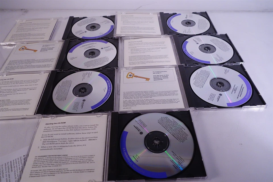 SGI Silicon Graphics IRIX Freeware CD's + More  - Image 1 of 4