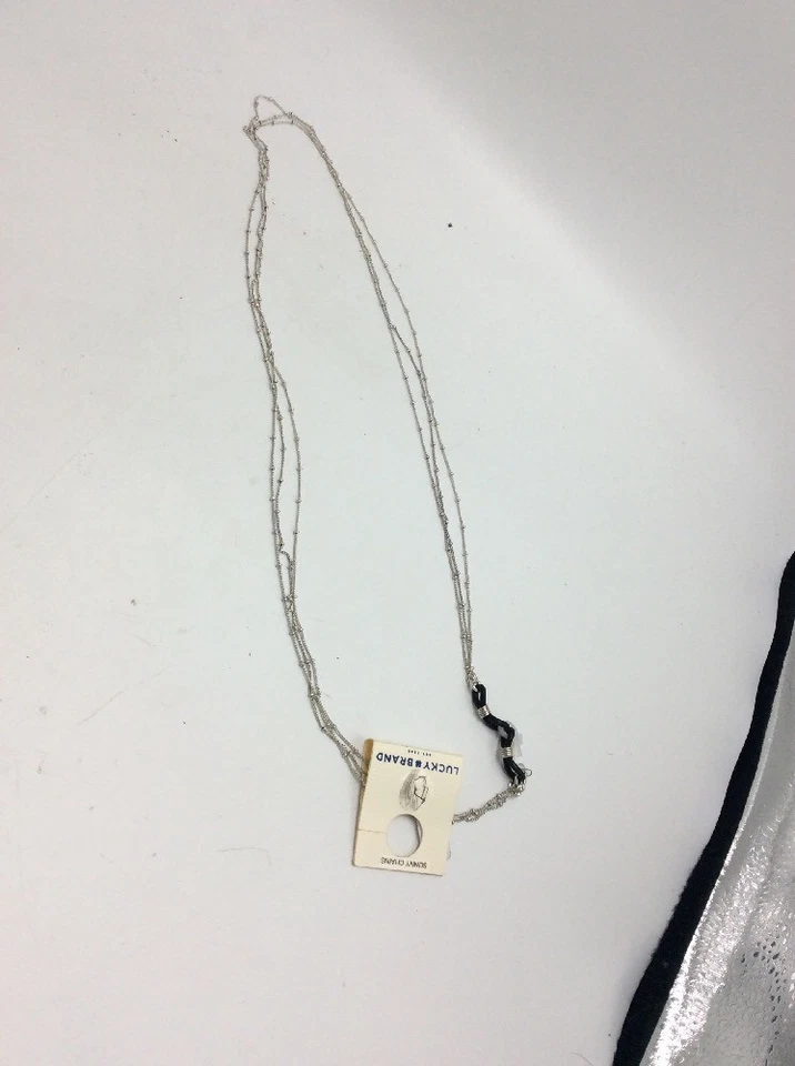 $39 Lucky Brand cadena soleada a tono plata gafas máscara cadena chian B70M Foto 1 de 4