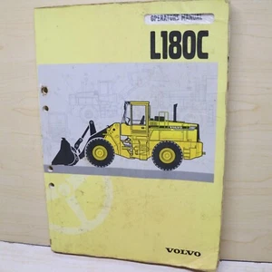 VOLVO L180C WHEEL LOADER Owner Operator Maintenance Manual book guide operation - Picture 1 of 8