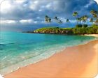 Hawaii Sandy Beach Palm Trees Ocean Waves Art Designs Novelty Mouse Pad Stunning