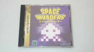 Sega Saturn Games " Space Invaders " TESTED /S0543 - Image 1 of 3