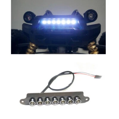 LED Front Bumper White Light Lamp Bar For 1/5 Traxxas X-MAXX XMAXX RC Car Parts - Image 1 of 4