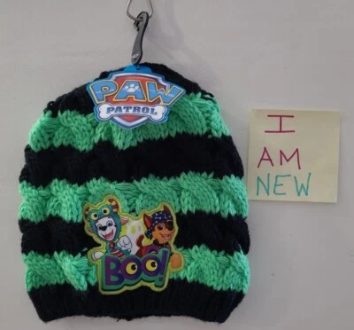 Nickelodeon Paw Patrol Kids Beanie Knit Cap Hat Fall Winter Halloween BOO! NWT ⬇ - Image 1 of 4