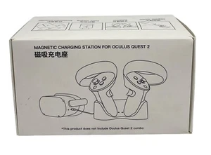 Magnetic Charging Dock Station for Oculus Quest 2 VR Headset Charger Station Set - Picture 1 of 4