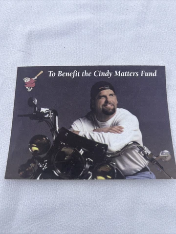 KEN CAMINITI MOTORCYCLE RAFFLE TICKET  #31534 SAN DIEGO PADRES TO BENEFIT TCMF Cover